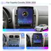 For Toyota Corolla 2006-2013 Car Radio 9.7'' Tesla Vertical Screen Carplay Android Autoradio Multimedia Player 2+32GB