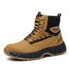 Men Fashion Steel Toe Caps Work Safety Boots Original Leather Welding Worker Shoes Tooling Security Ankle Botas Protect Footwear