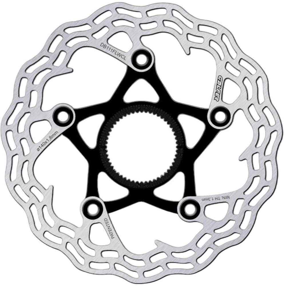 GALFER BRAKING SYSTEMS DB111FLWCL Disc Shark Road Disc Brake Rotor Two-Piece Center-Lock 140/1.8mm