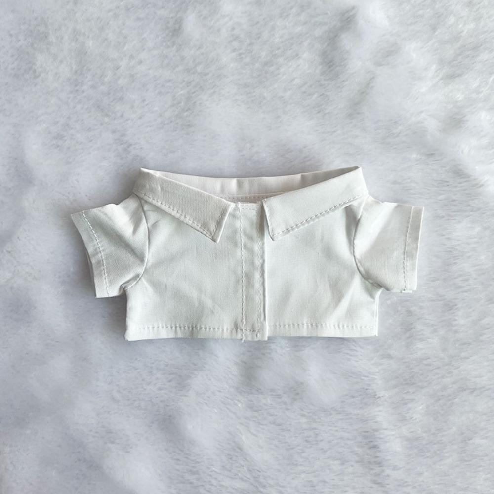 Doll Clothes Plush Doll's Lapel Shirt Clothing Accessories Cute Mini Doll Shirt  Toys