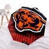 Printed Chicago Bears logo Folding Umbrella,Outdoor,Leisure,And Travel Umbrella,Durable Umbrella Fabric,Birthday And Holiday Gift
