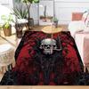 Skull with Ornate Details Rug Floor Mat for Living Room or Bedroom Soft and Comfortable Carpet a Gift for Birthday and Holiday.ZFF0913189