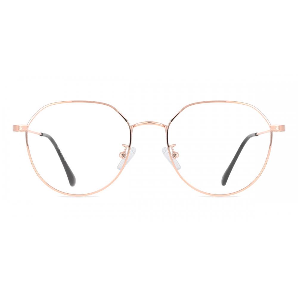 Full Rim Oval Rose Gold Smartbuy Collection Xinyi T3046 C3 Fashion Unisex Eyeglasses
