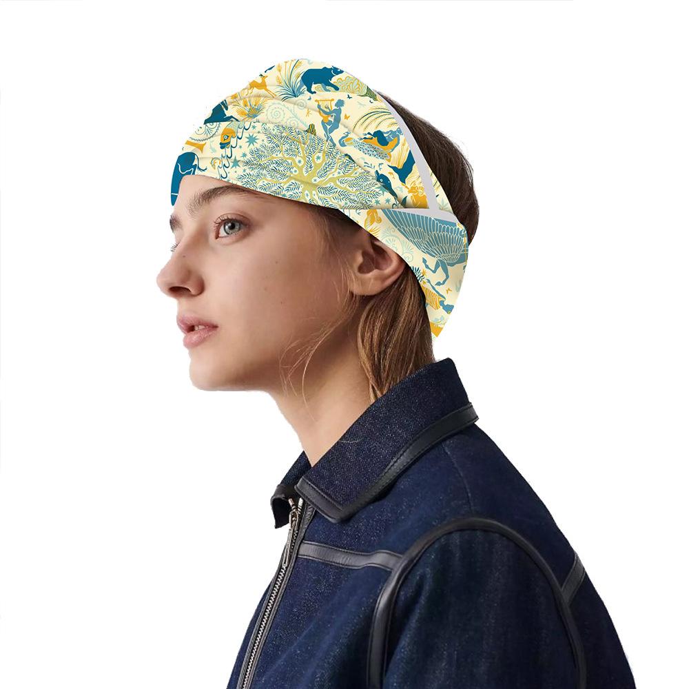 90CM New Silk Scarf Women Animal Print Square Scarves Head Echarpes Silk Foulards Femme Wraps Beach Shawls Bandana Lady Hijabs
