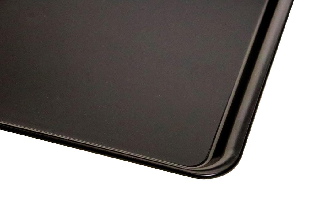 Chopla Kogyo Pull-Up Tray 3120, Black, Non-Slip, W30.7 X D19.8 X H1.7cm, 201098, Made In Japan