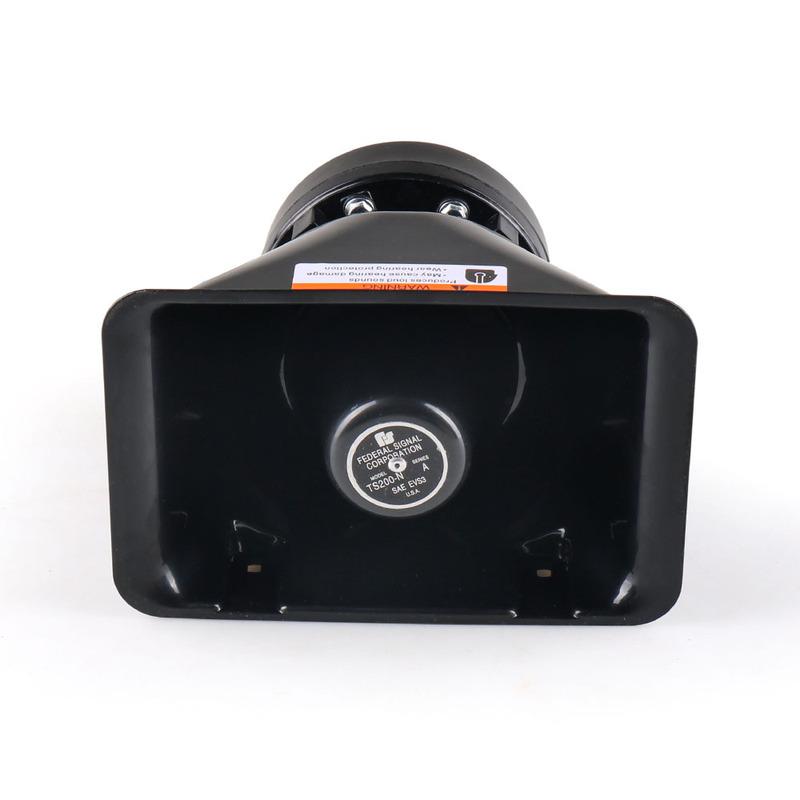 12V 200W 8 Tones Loud Car Warning Alarm Police Siren Horn Speaker PA with MIC System