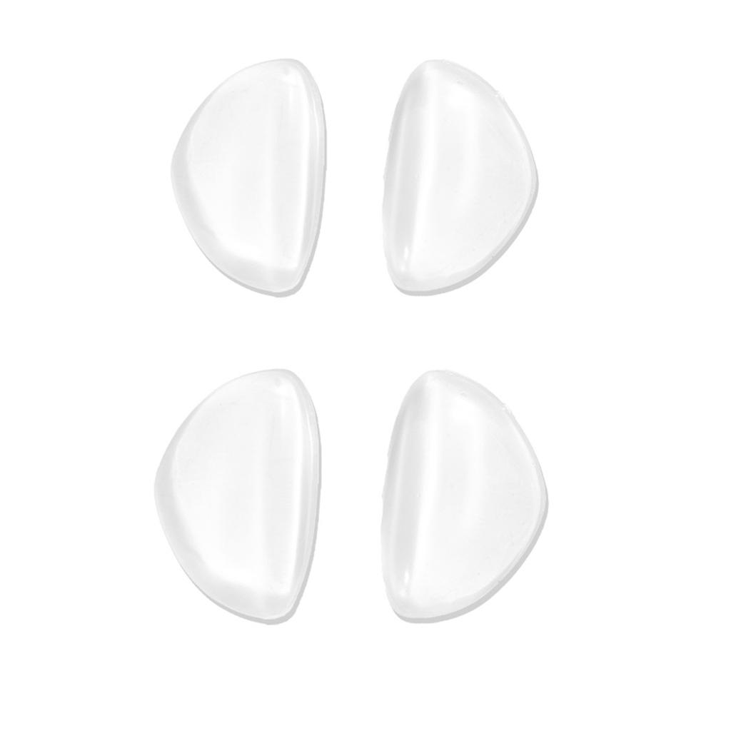 Self-Adhesive Triangular Arch Support Forefoot Insoles,Silicone Orthotic Pads for Men & Women,Shock Absorption & Pressure Relief