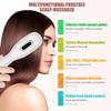 EMS Head Massage Brush Vibration Main brush Red Blue Purple LED Scalp Care Oil Applicator Hair Comb Health Care