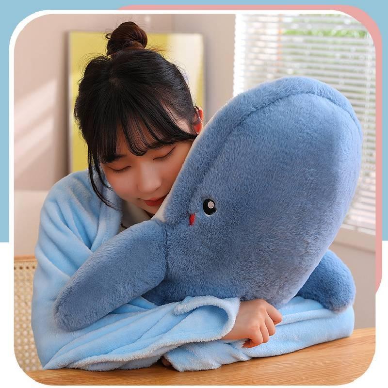 Big Shark Mouth Plush Toy Marine Animal Stuffed Doll Decoration Cute Kids Gift
