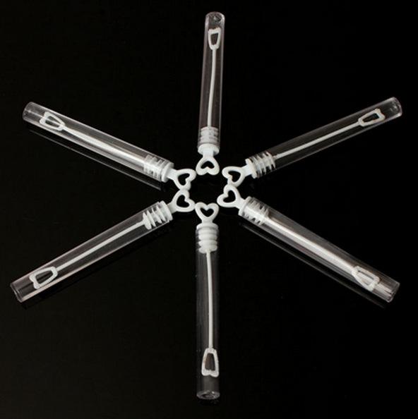 Wedding Soap Bubble Bottles Love Heart Design Soap Water Bubble Soap Bottle Tube Children Birthday