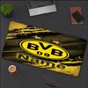 Custom Name Borussia Dortmund Theme Mouse Pad Non Slip Rubber Base Multifunctional Office Home Decor Perfect For Workspace Personalization