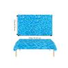 3PCS Odorless Ocean Theme Party Tablecloth Plastic Ocean Wave Table Cover  Beach