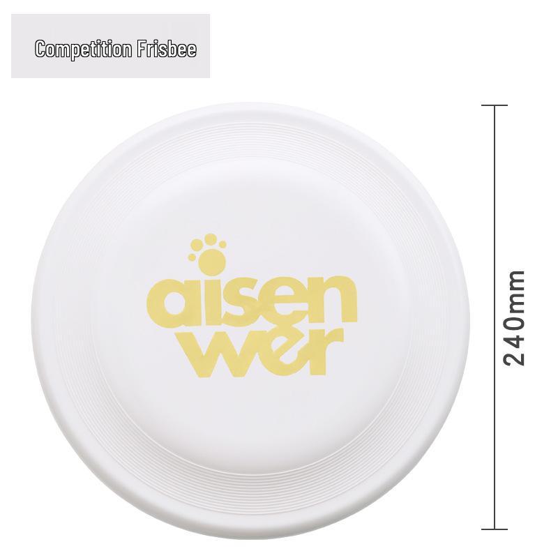 Aisenwell Professional Competition Dog Frisbee - Long Hang Time Pet Toy Disc