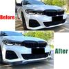 For Bmw 3 Series G20 G21 320i 330i 2019-2025 M Sport Style Diffuser Guard Car Body Kit Cover Front Bumper Splitter Lip