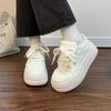 Platform casual board shoes versatile chic sports women's shoes 2025 spring new little white shoes female original design