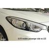Compatible with Kia K3 Headlight Assembly 2012/2016/2019 Models, Front Lighting, New/Old Models, LED Fog Tail Lights, Grille.