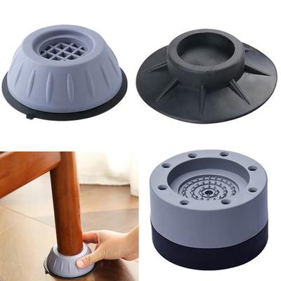 1-4 Τεμάχια Αντικραδασμικά Πέλματα Λαστιχένιο Πατάκι Αντιολισθητικό Αθόρυβο Πλυντήριο Ψυγείο Στήριξη Αποσβεστήρες Βάση Έπιπλο