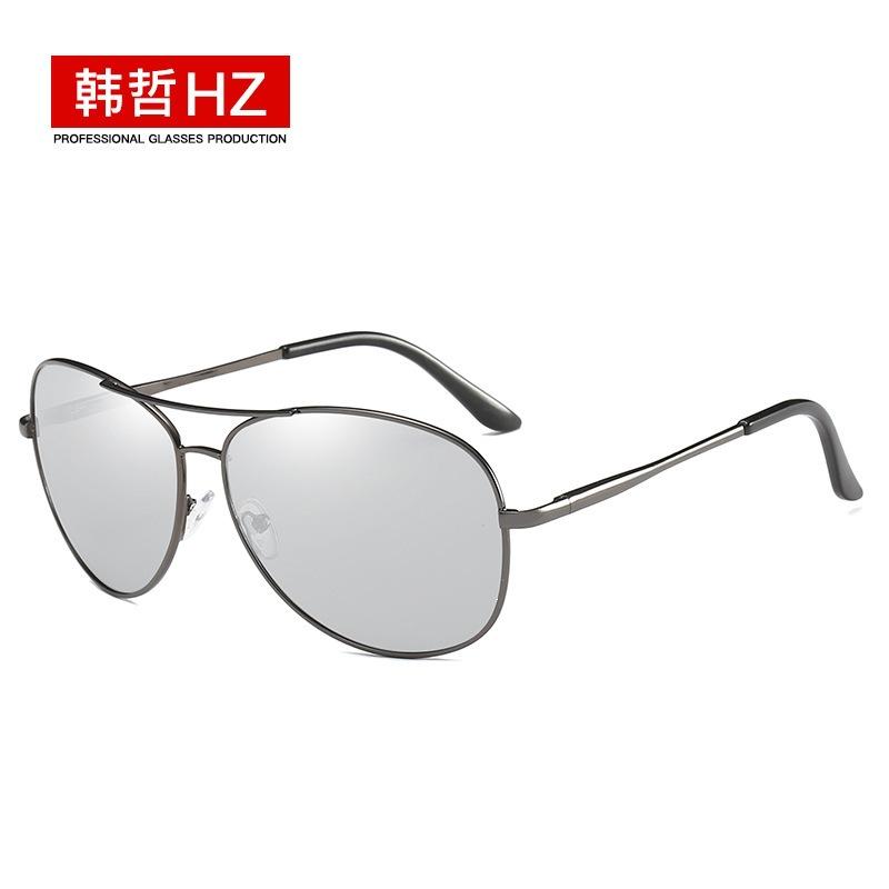 Spot men's and women's polarized sunglasses color-changing sunglasses toad glasses sunglasses aUV