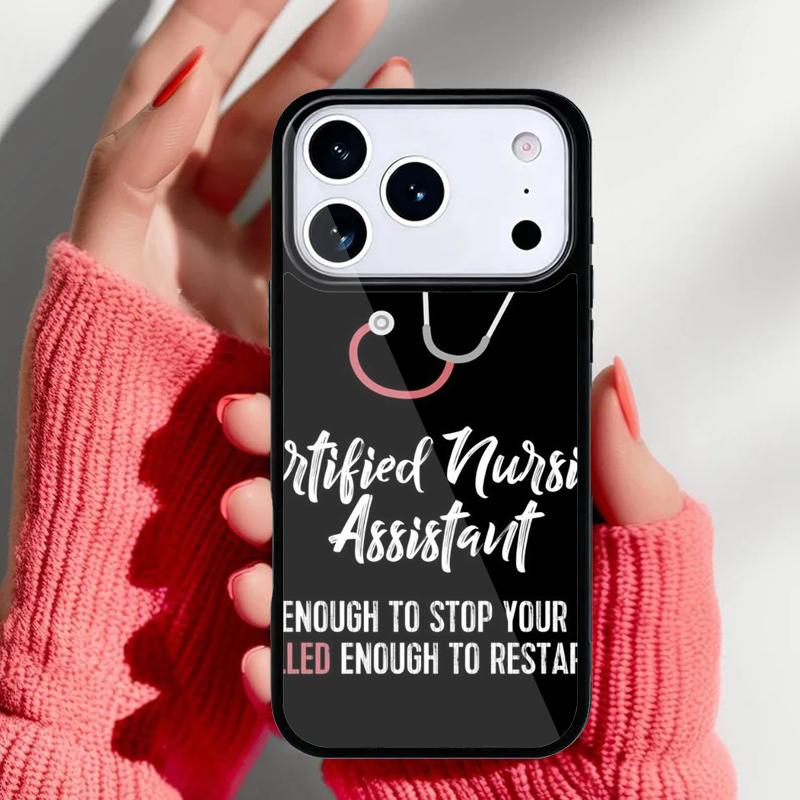 

Funny I Love Nursing Phone Case for iPhone 17 16 15 14 13 Pro Max Back Cover for 12 11 Pro Coque iPhone 11