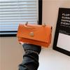 Fashionable Street Style Pu Leather Chain Shoulder Bag Beautiful Square Crossbody Bag