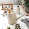 Yousheng Long Spout Watering Can 2L Plastic Watering Bottle Garden Watering Pot with Detachable Spray Head for Houseplants Outdoor Plants