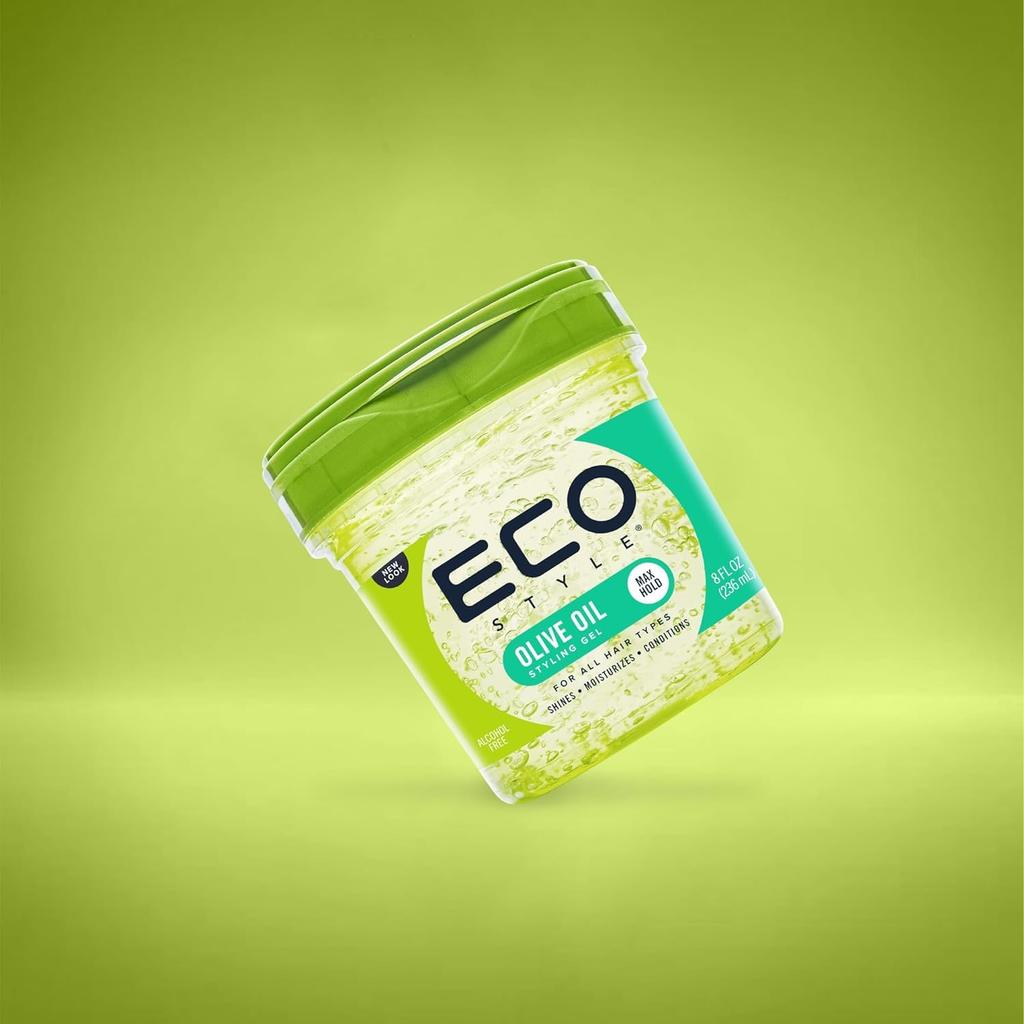 Eco Styler Gel Olive Oil 8 oz HP-00110 by Eco Styler