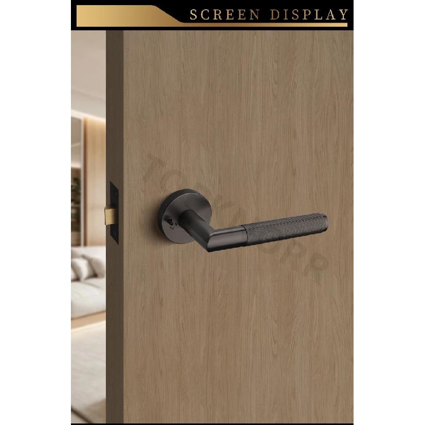 Bathroom Door Lock Indoor Bathroom 304 Stainless Steel Door Handle Wooden Door Bathroom Lock Privacy Door Lock Doorknob Bedroom