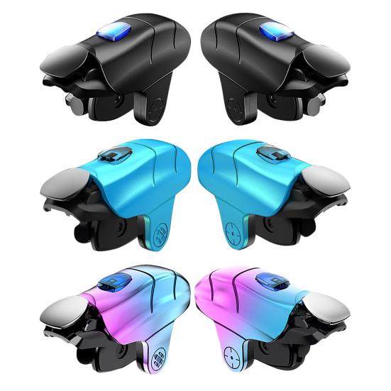 2Pcs Game Controller High Sensitivity 30 Shots/S Fast Free Shooting Key Aim Button