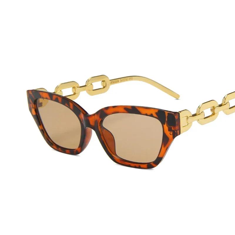 Kocie Oko Kwadratowe Okulary Przeciwsłoneczne Damskie Męskie Markowe Projektanckie Retro Moda Okulary Przeciwsłoneczne Damskie Męskie Lustrzane Plastikowe Punk