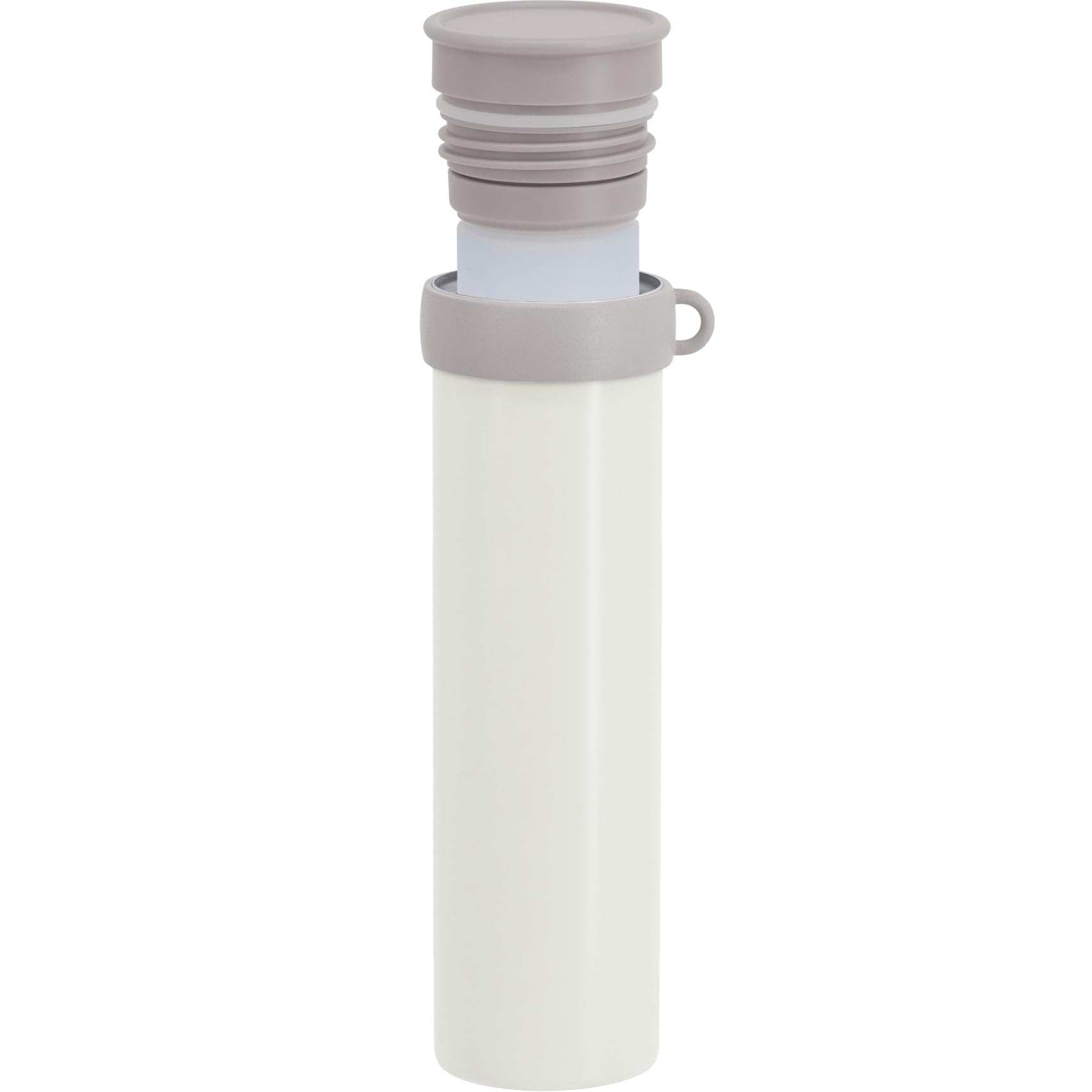 

Wahei Freiz Heatstroke Prevention Ice Pack Lily Vacuum for Hot Water Moteco Bottle, Medium, White, 17cm, Insulated, Cooling, Icing, Bottle, Portable,