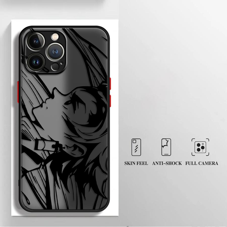 Case for iPhone 8 7 SE 16 XS 14 11 13 Mini 15 Pro MAX XR 11 Plus 12 Soft Cover 12Pro 14Pro 16 Plus Demon Slayer Kimetsu No Yaiba