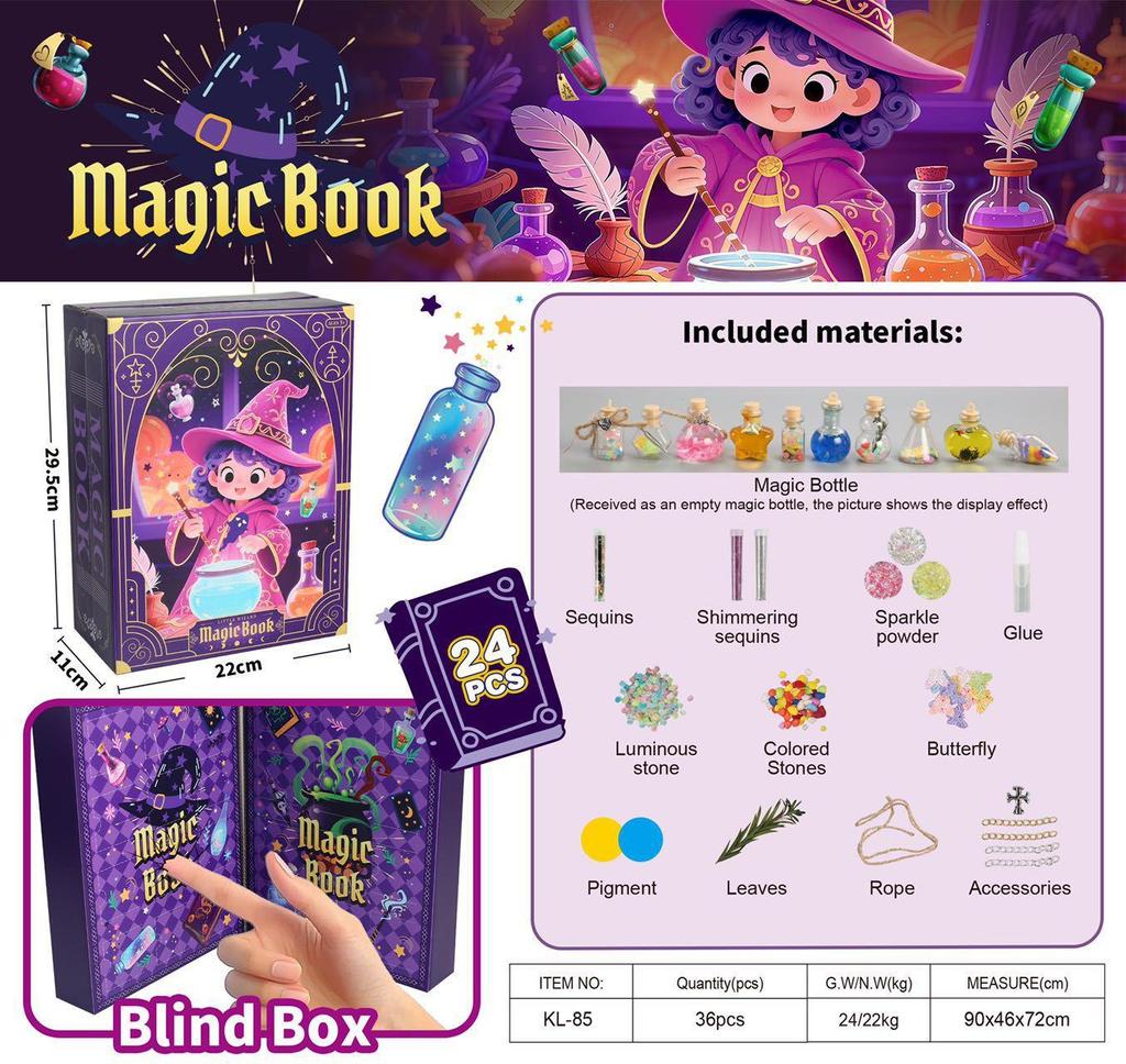 Children's DIY Wizard Potion Toy Set - Halloween Fantasy Gift