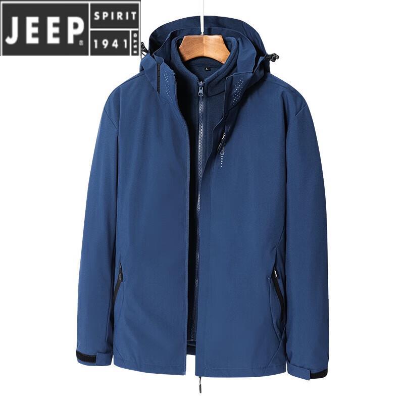 JEEP SPIRIT Men's 3-in-1 Hooded Jacket