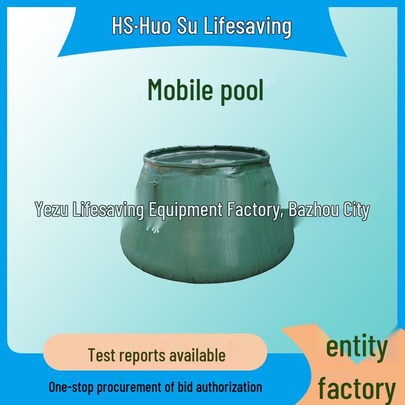 Outdoor Large-Capacity Foldable Water Tank for Forest Firefighting
