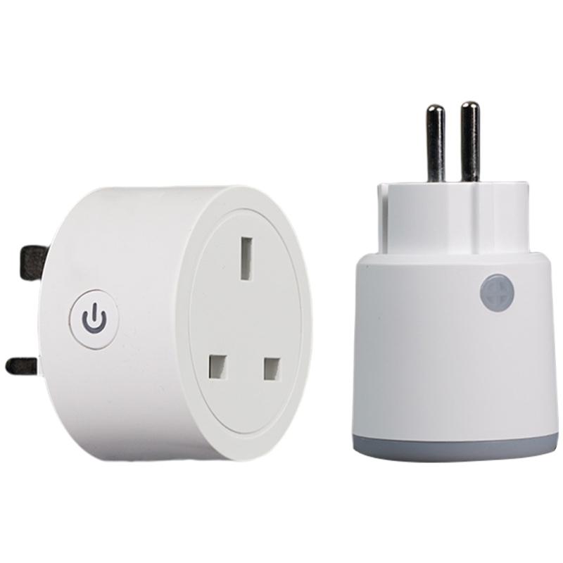 Intelligent Outlet with 16A Capacity Programmable Timer Power Consumption Trackings Energy Saving Electrical Plugs
