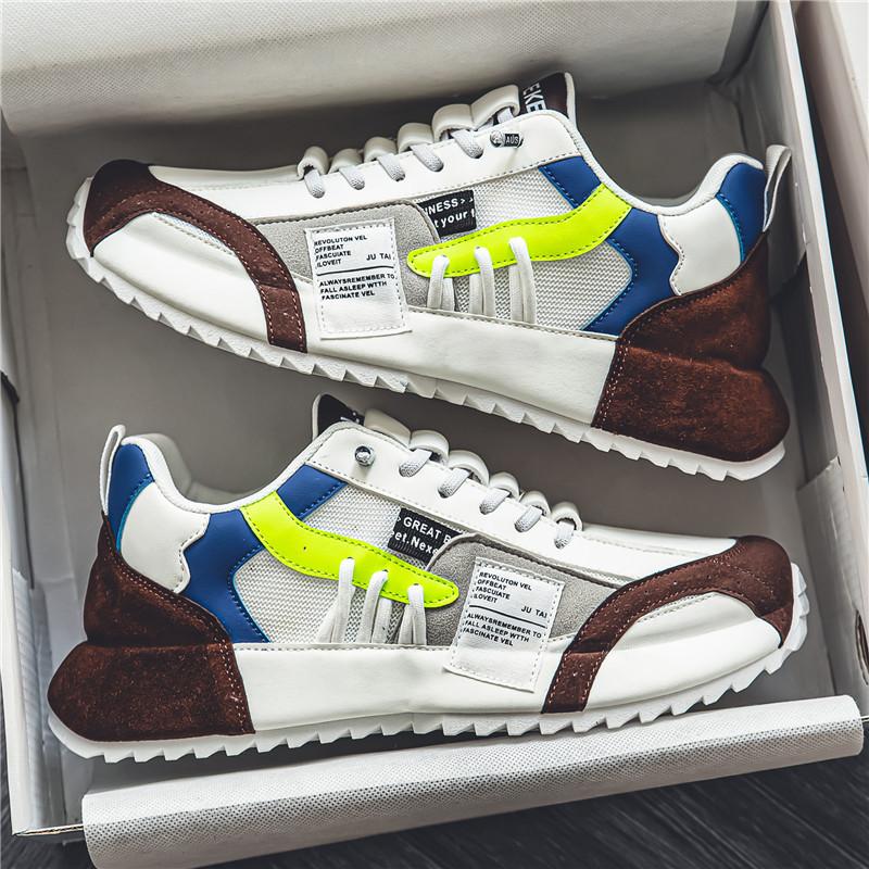 Summer Men'S Shoes Trend Versatile Sports Shoes Non-Slip Breathable Casual Shoes Fashionable Men'S Board Shoes