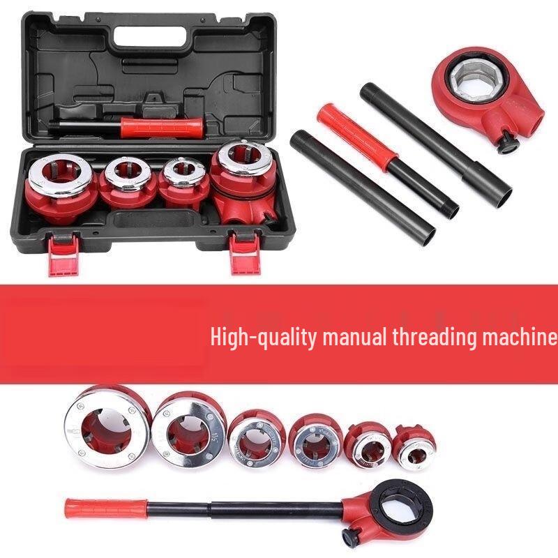 Manual Pipe Threader Set