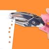 SPEEDWOX Papierlocher 3 Stück für Ohrringe Problem Bürobedarf Stanzer, Locher, Locher, Set, rund, 3mm, Stern, Herz, Dekoration, Passepartout, Notizbuch,