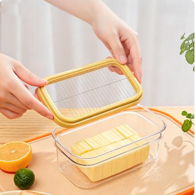 Sealed Butter Cutter Box, Cheese Storage Container, Lidded Cheese Butter Fresh Keeping Box