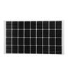 Monocrystalline Solar Panel 120W 18V Waterproof High Efficiency for Boat Tractor Trailer Truck
