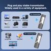 50M Full HD 1080P Portable Metal for Wireless Video Transmitter Receiver Meeting Projector PassThrough Splitters Converters