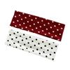 Dot Pattern Yoga Elastic Hair Band, Fashionable Makeup Headband Hair Accessory, Sports and Fitness Sweat-absorbing Headscarf
