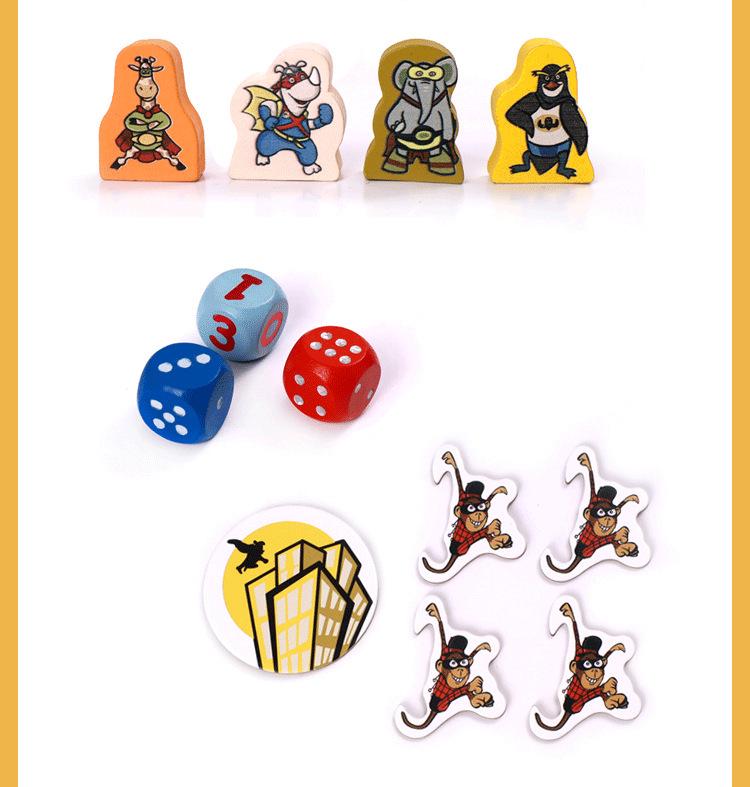 Super Rhino 3D Stacking Game for Kids and Families: Educational, Parent-Child Board Game for 2-4 Players