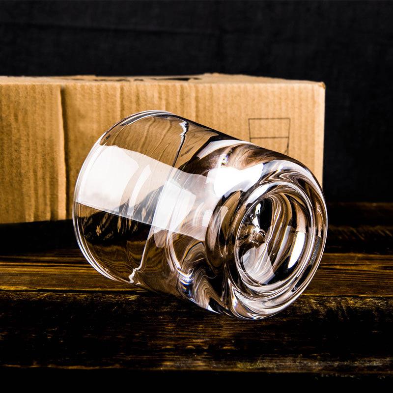 5oz 4pcs Sets Vintage Foreign Wine Glass Modern Classic Thick Bottom Glass Cup Whiskey Cocktail Drinking Glasses Party Bar Tools