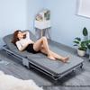 Compact Folding Portable Bed for Office, Nap, Hospital, or Home Use