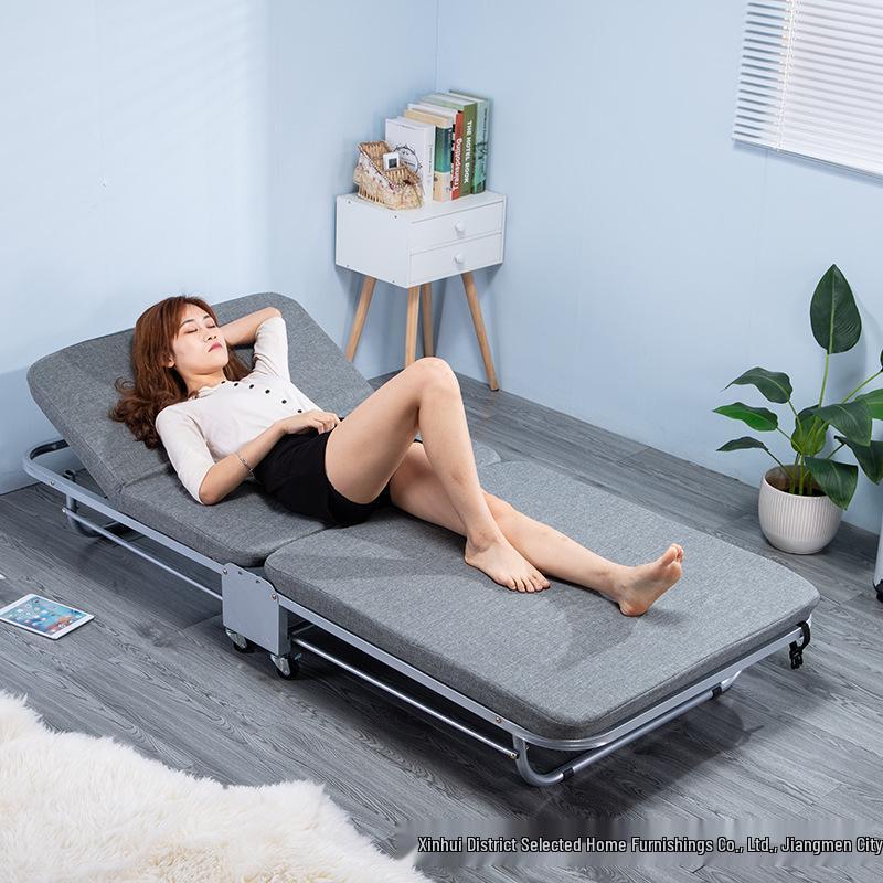 Compact Folding Portable Bed for Office, Nap, Hospital, or Home Use
