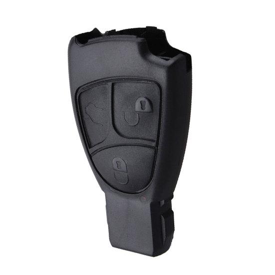 

Чехол-брелок с 3 кнопками для Mercedes Benz CBE Class CLS CLK SLK CL чёрный