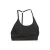 Puma Studio Ultrabare Strappy Bra Solid Color Tight Fit Open Back Design Sports Bra Women Underwear Black 522873-01