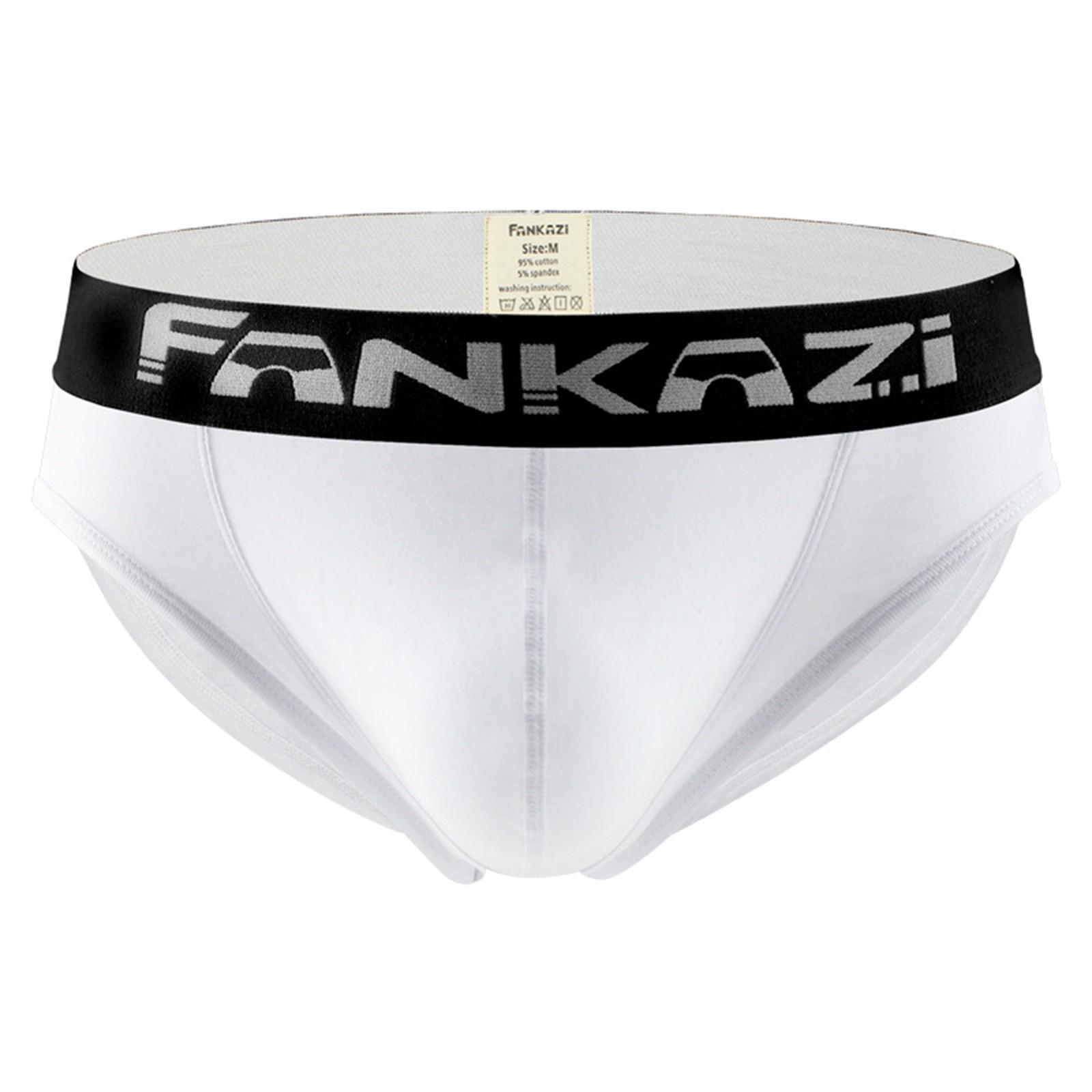 

Мужское нижнее белье, хлопковые молодежные сексуальные шорты с низкой талией, удобные и дышащие брюки XL белый
