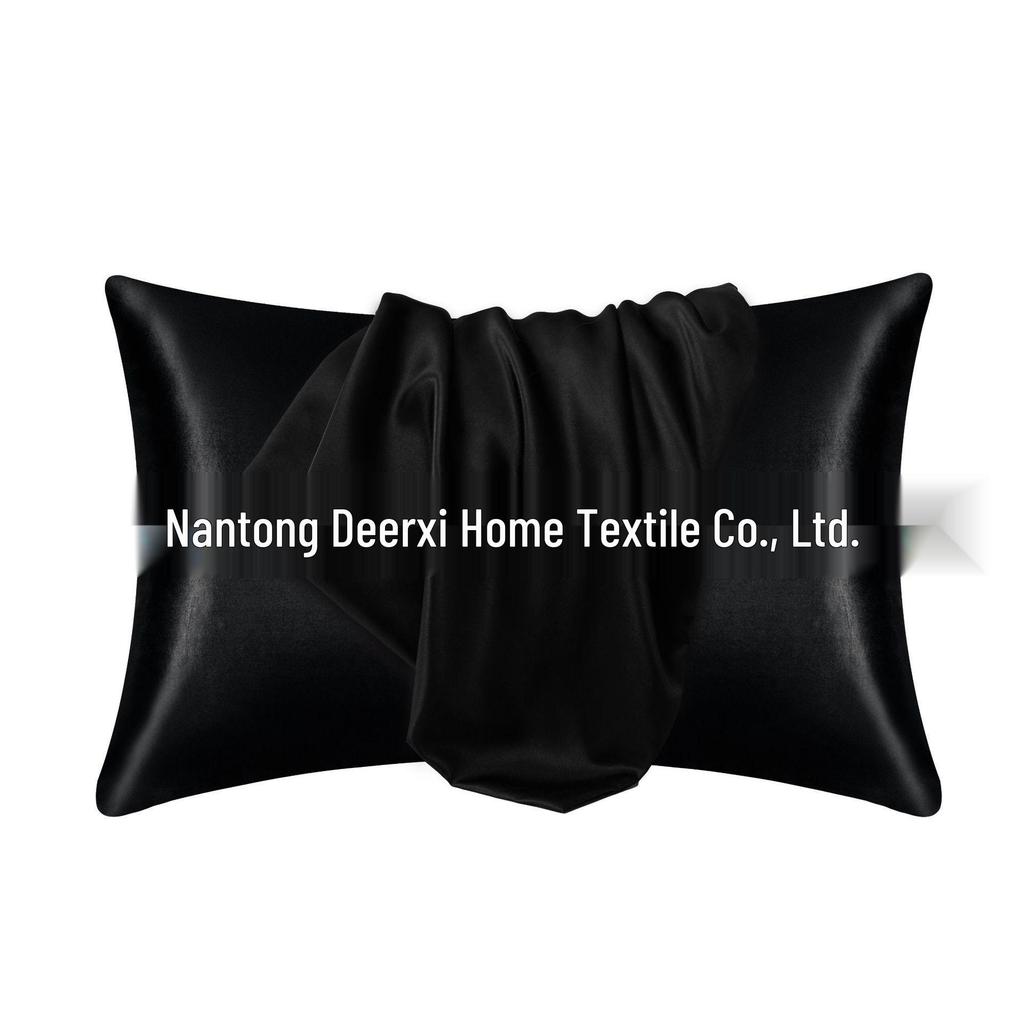 Silk Satin Envelope Pillowcase Pair for Cross-Border Trade